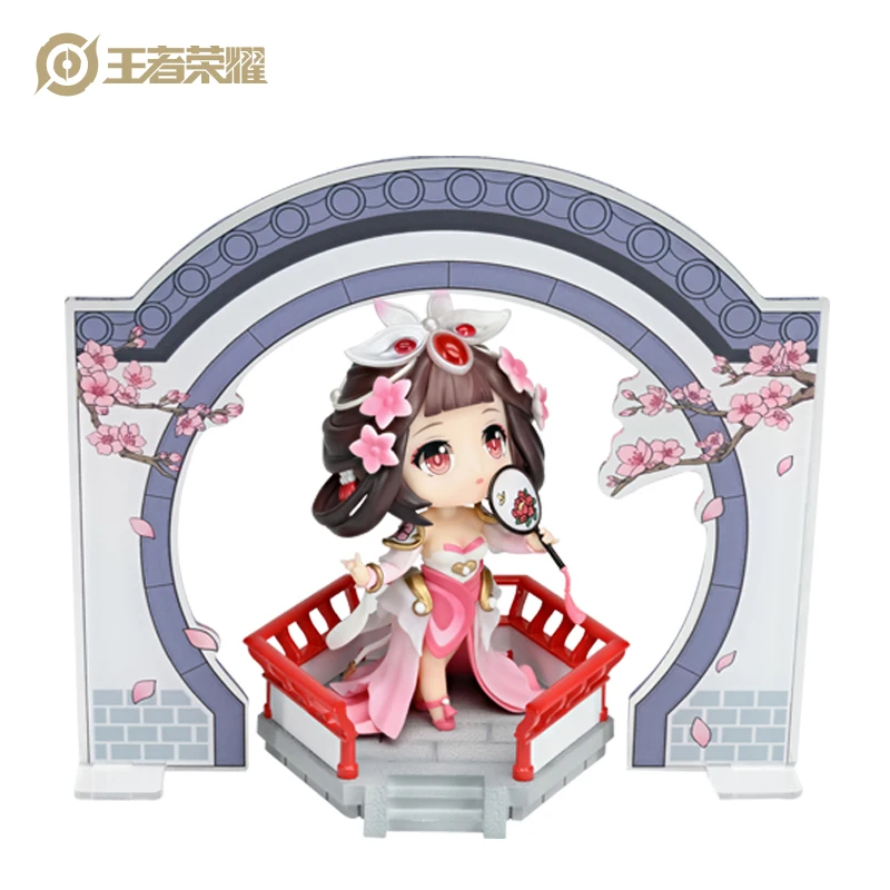 King of Glory Garden Fantasy Zhen Ji Version Q Hand Made Collection Anime Figure Animation Ornament Doll Anime Figure Toys