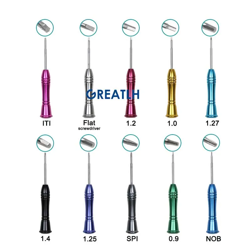 

Стоматологическое инструментальное оборудование Стоматологическая лаборатория Отвертка для имплантатов из нержавеющей стали Стоматологическая лаборатория