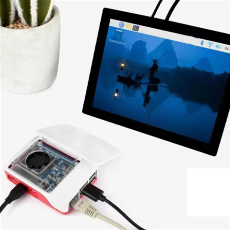 Dedicated Ethernet Poe For Raspberry Pi 5 Expansion Board 5V 5A Supports 802.3Af/At Network Standard