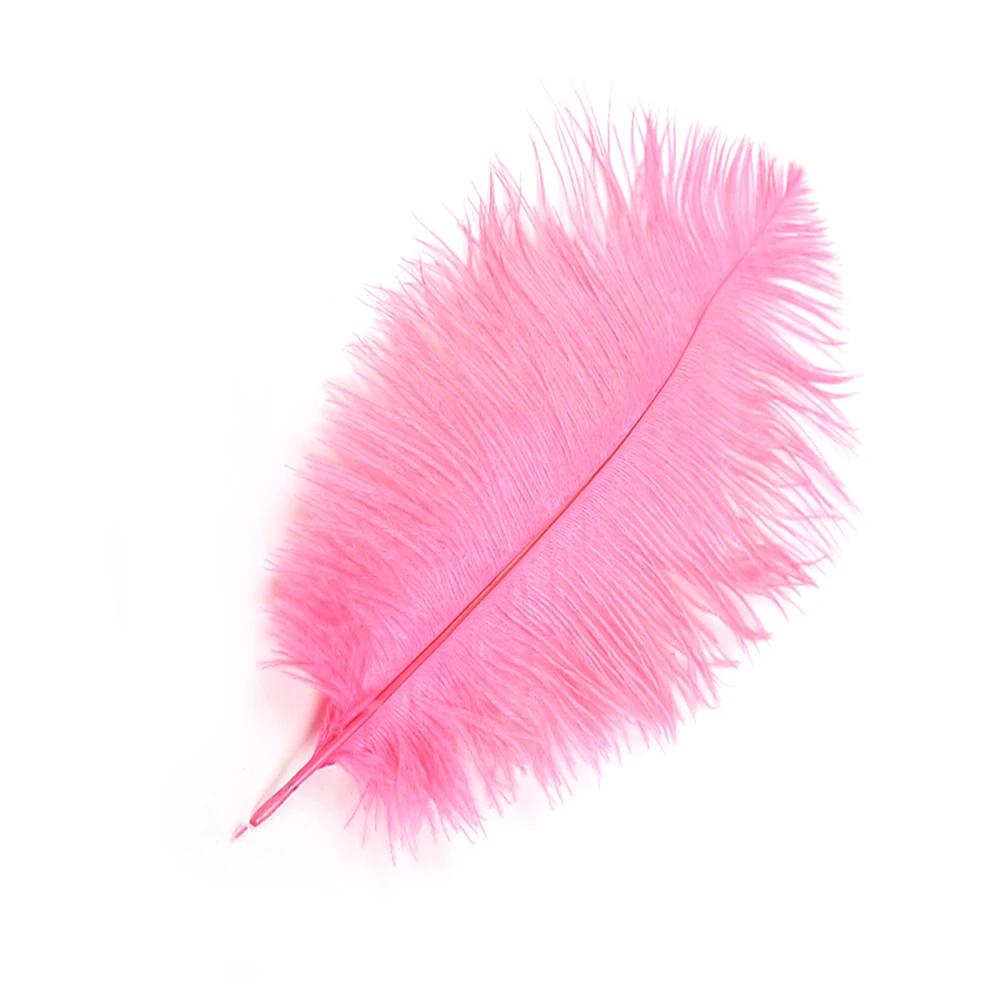 

5pcs Ostrich Natural Decorations Craft Decoration Ostrich Trimmings Party Costumes Home Wedding Supplies