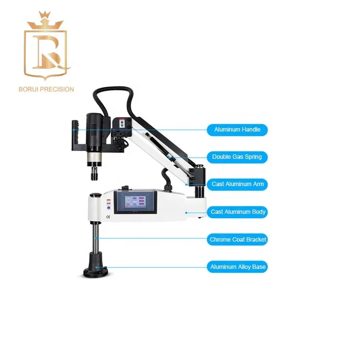

M16 M24 M36 Servo Motor Thread Tapping Machine Electric Tapping Machine M6-M36
