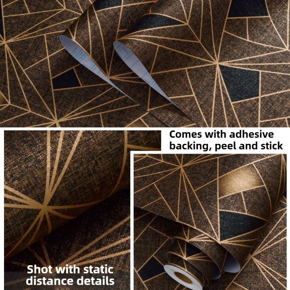Self-adhesive 5M Wall Sticker Anti-scratch Wall Renovation 3D Background Wall Decor Environmental Thickened