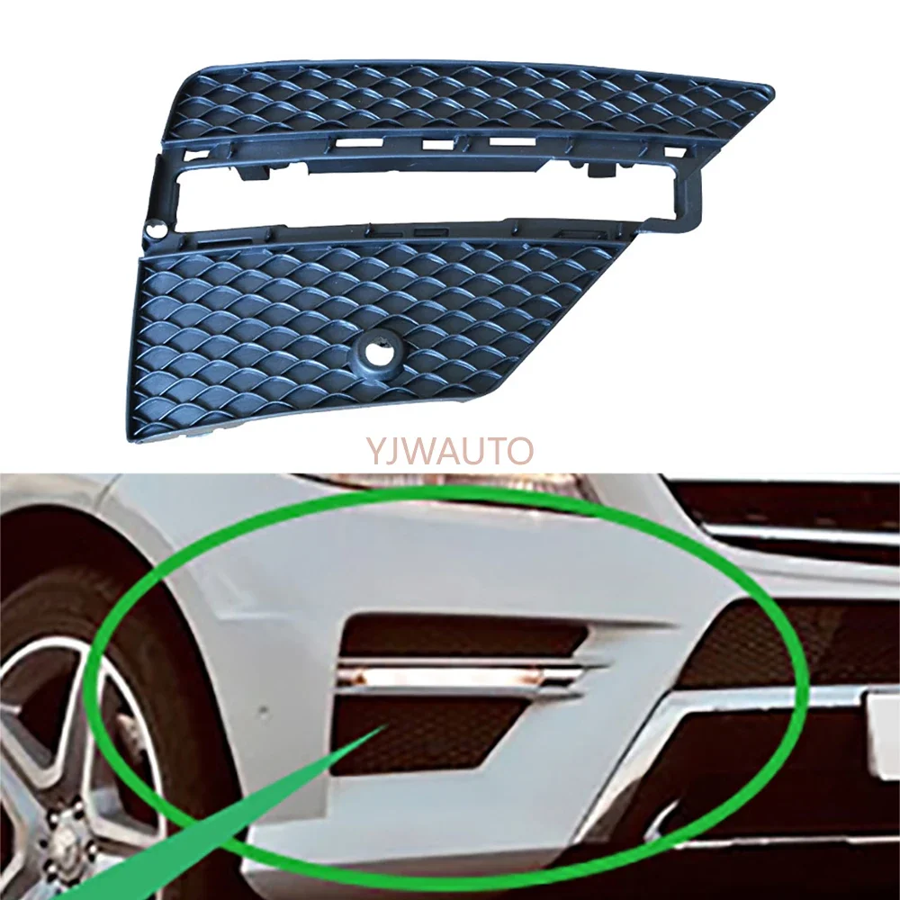 

For Benz W166 ML Foglights Cover Car Fog Lamp Vent Base auto styling Front Bumper Driving Fog Light Support