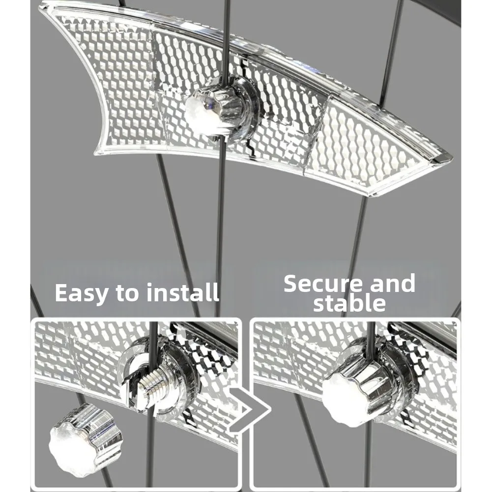 LED Spoke Light For Bicycles With USB Charging And Automatic Activation During Low Light And Movement Scenarios Bicycle Light