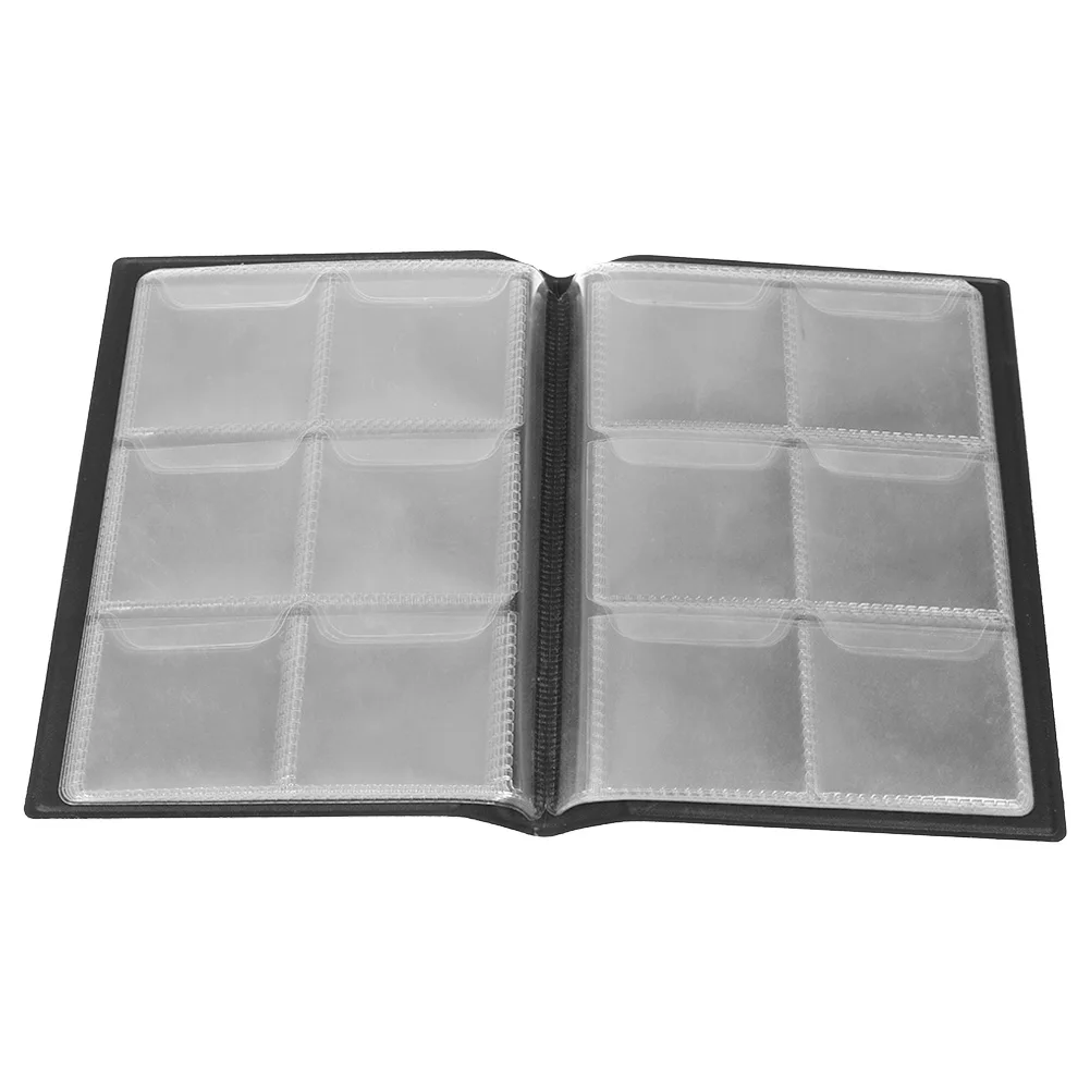 10 Seiten, 60 Taschen, Münzen, Sammlung, Buch-Organizer, Münzaufbewahrung, Haushaltsaufbewahrung, Sammlungszubehör, Taschen, Album, Silber, Dolla