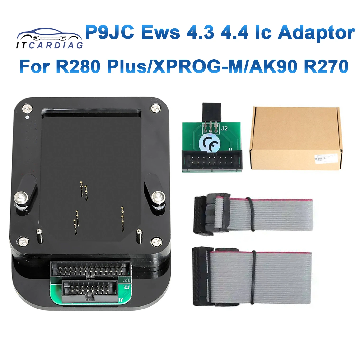 P9JC Ews 4.3 4.4 Ic Adaptor Reading Writing Data For R280 , XPROG-M, AK90 & R270 Programmer for BMW EWS-4.3 4.4 IC Adapter