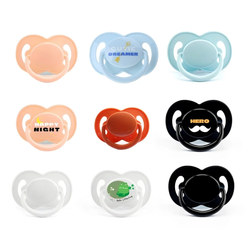 Adult Pacifier Silicone Dummy Nipple Chewable Toy Soother Pacifiers for Autisms High Pressure Work and Restless Nights