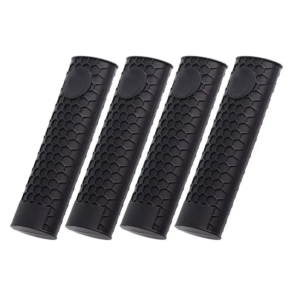 

4 Pcs Pot Handle Cover Silicone Cookware Grip Non-slip Heat Resistant Flexible Kitchen Tool Pan Handle Covers Gifts