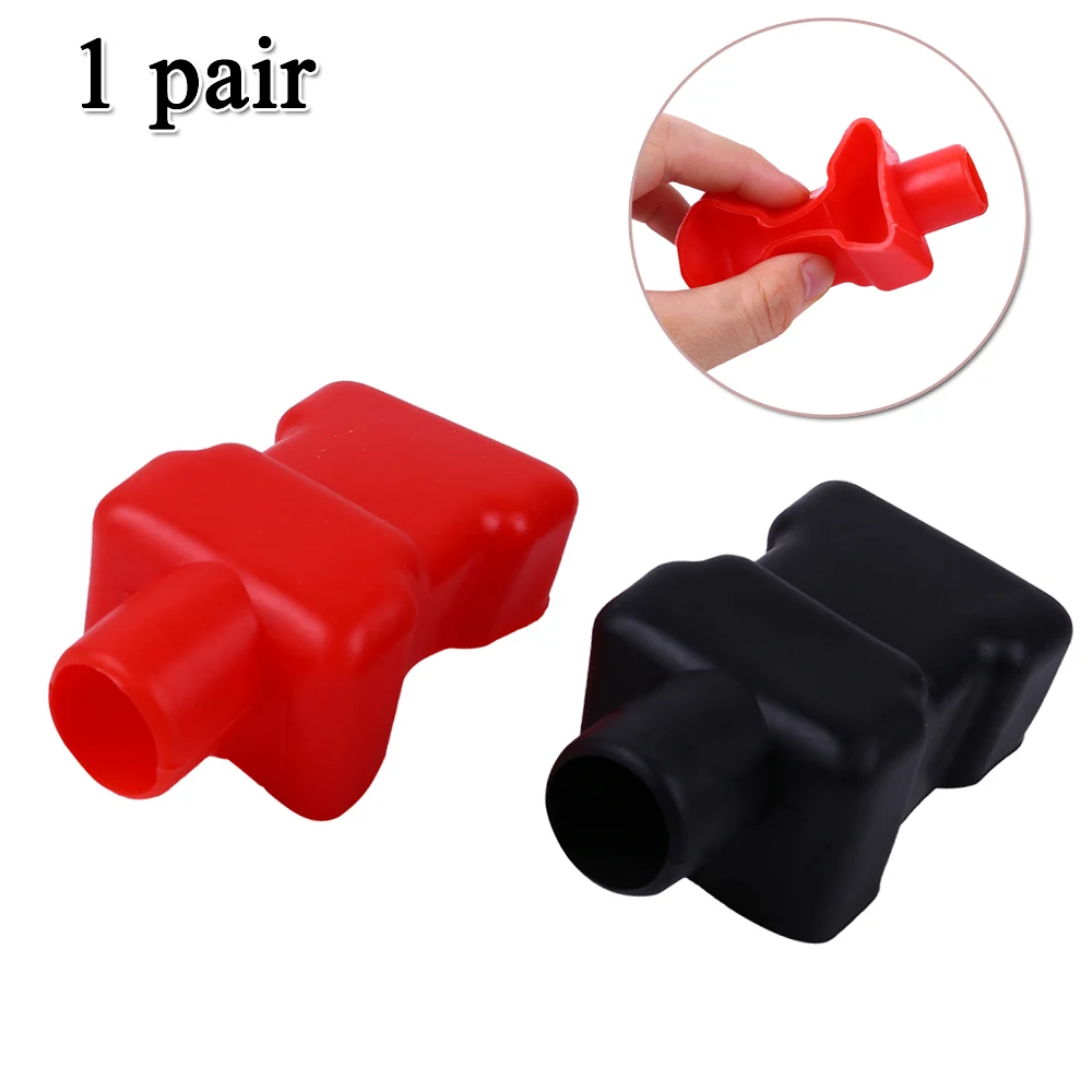 Auto Battery Terminal Cover Accessories Set Wear resistant Dustproof Heat insulation Replacement Reliable Useful