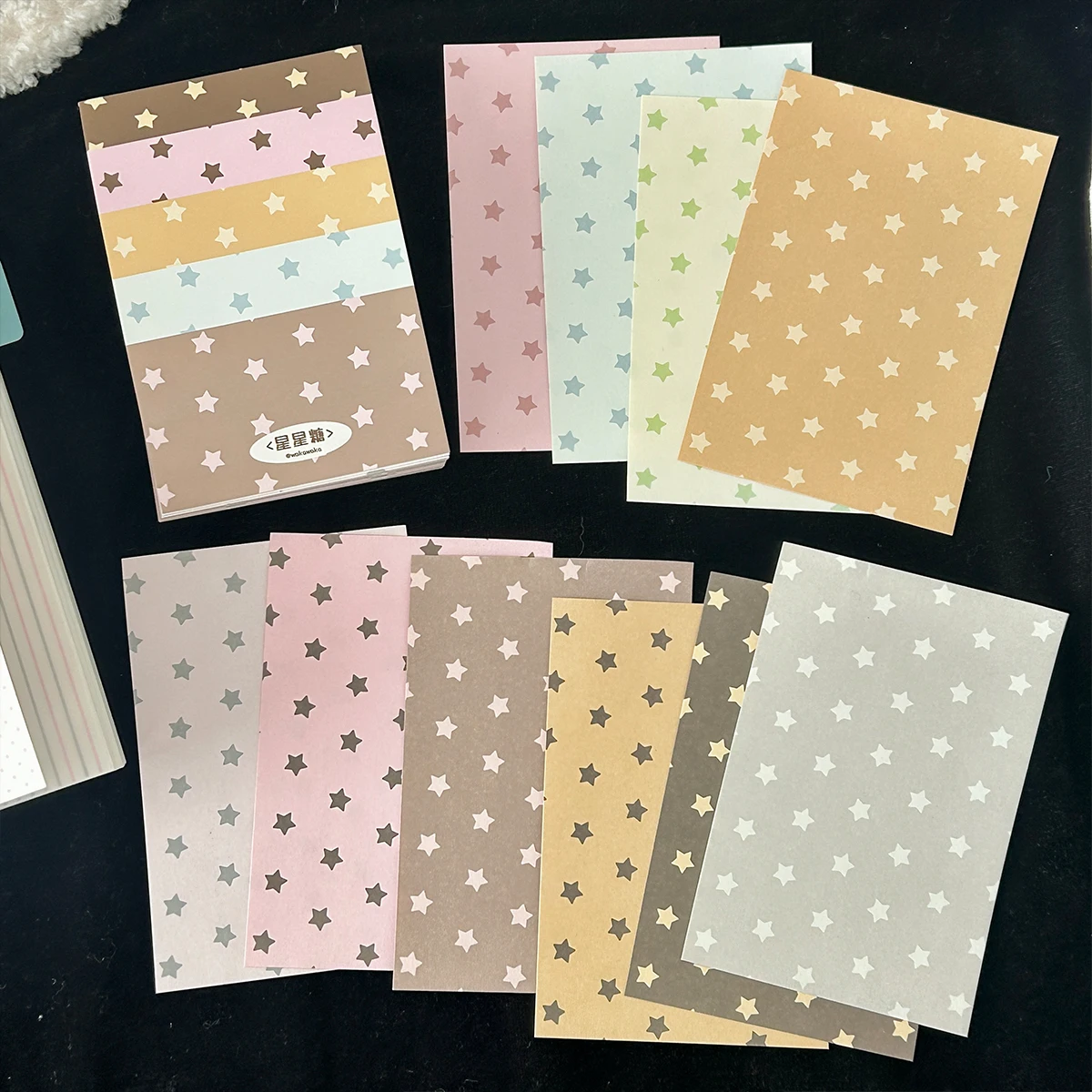 A7 Polka Dot Memo Pad Tearable Double Sided Scrapbook Paper Writing Journal Planner Scrapbooking Supply 100 Sheets