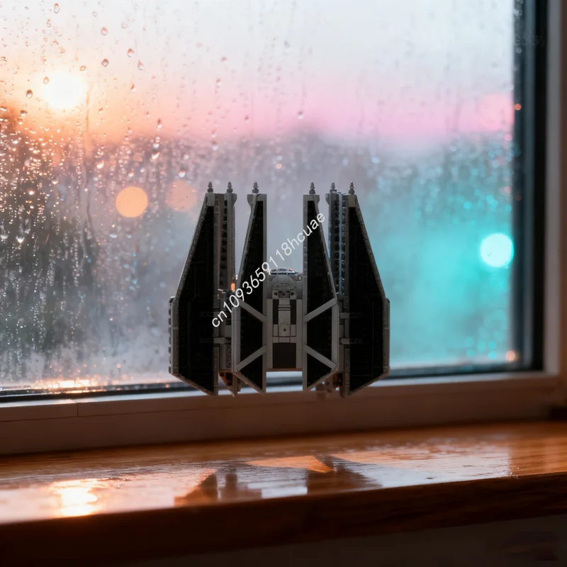 

991 шт. MOC TIE Defender Star Battle Модель Строительные блоки игрушка Архитектура Сборка DIY Образование Рождественский подарок Дети День рождения