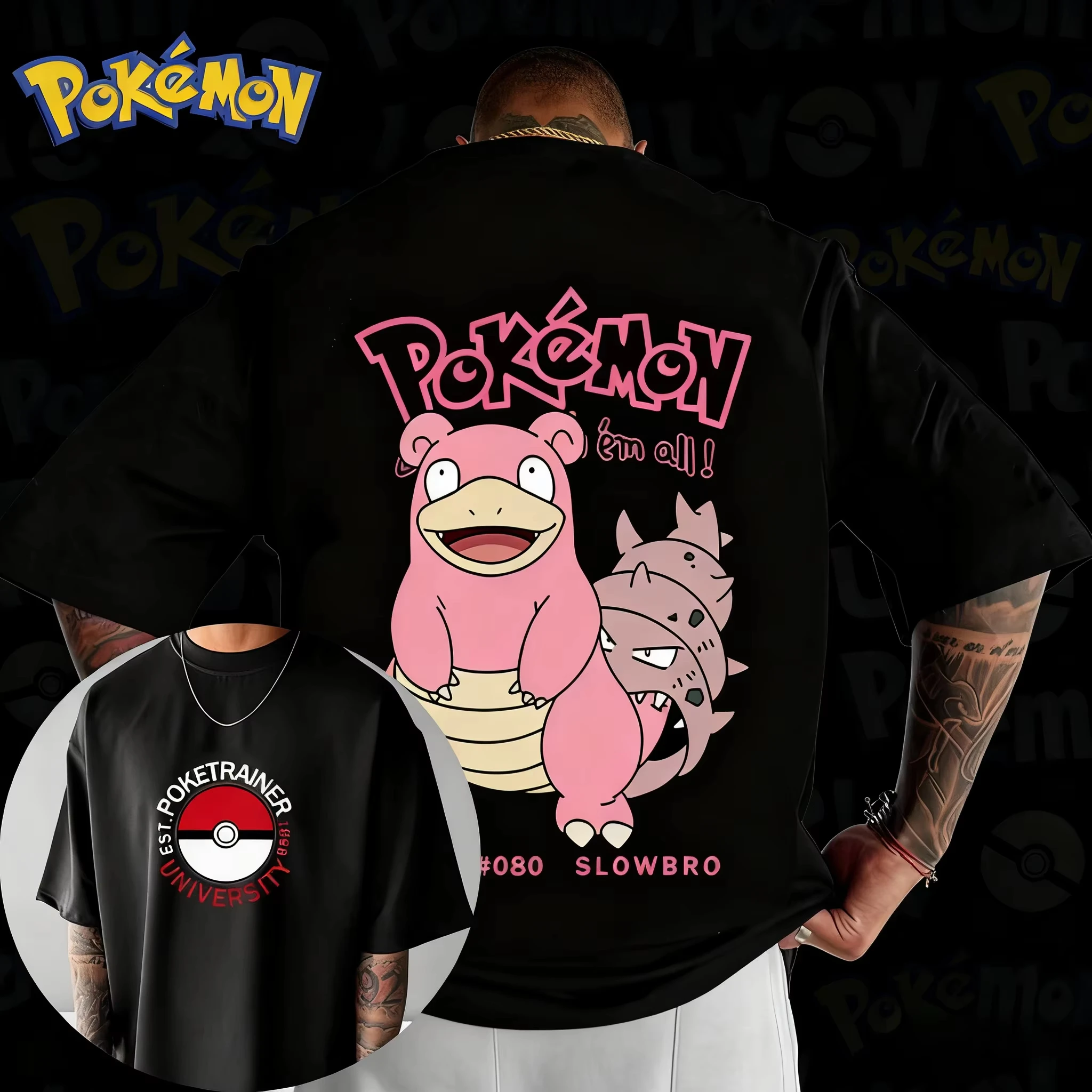 camiseta-estampada-pokemon-anime-slowbro-para-homens-e-mulheres-camiseta-masculina-tops-masculinos-camiseta-harajuku-y2k-nova-colecao-verao-2026-streetwear