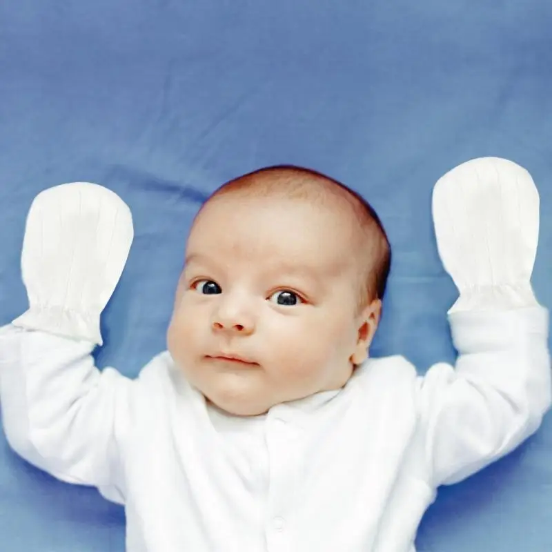 

Soft Cotton Scratch Proof Mittens for Newborns and Sensitive Skin Protections