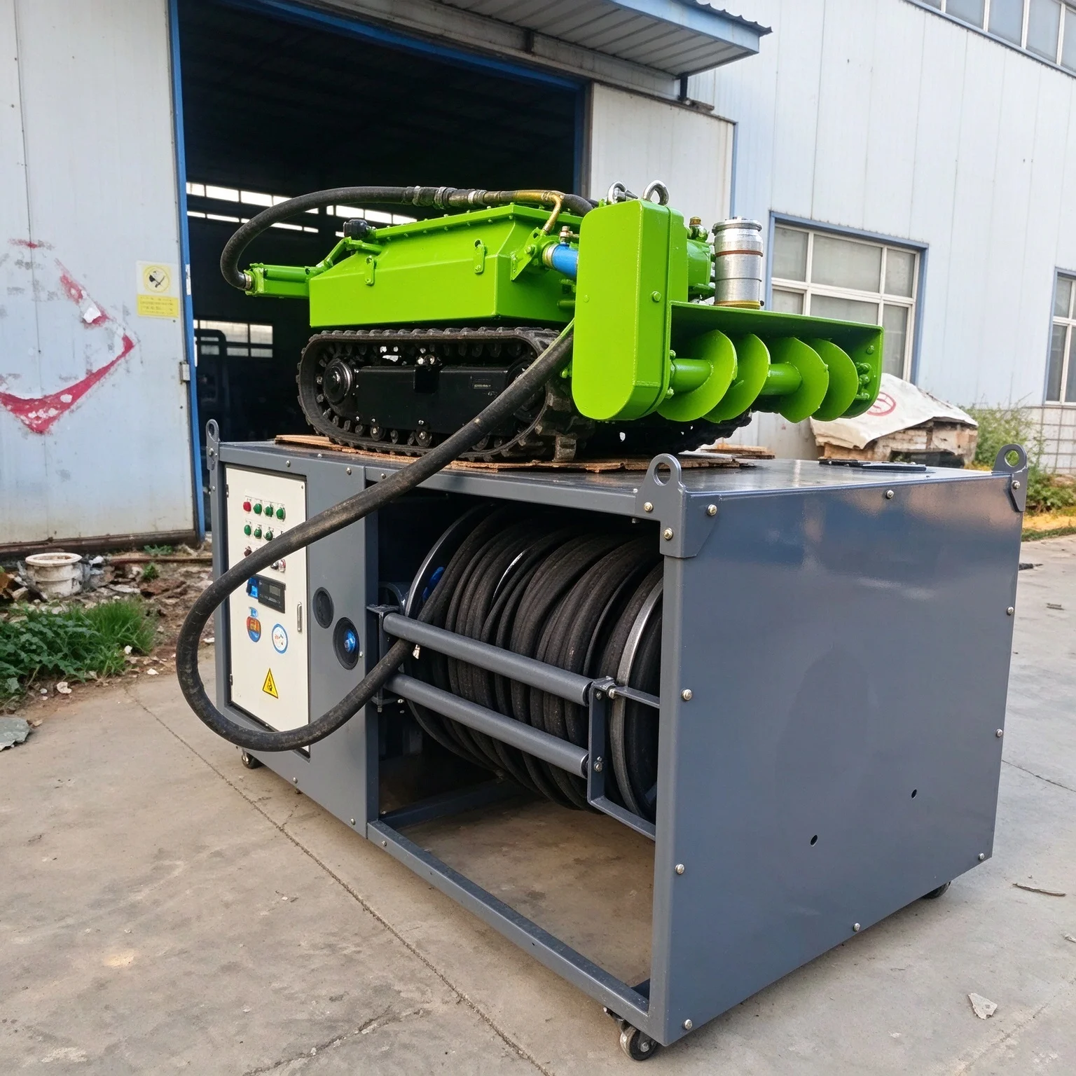 Dredging Robot With HD Camera Remote Control Tracked Submersible Pipeline River Sediment Desilting Sludge Cleaning Machinery