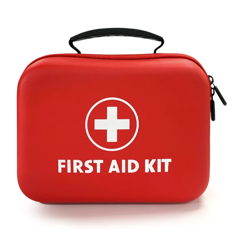 

Аварийная медицинская аптечка Водонепроницаемая аптечка с твердым корпусом для автомобиля, дома, офиса, путешествий, кемпинга, спорта, улицы, школы