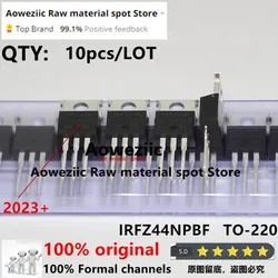 Aoweziic 2023 + 10 sztuk 100% nowy importowany oryginalny IRFZ44NPBF IRFZ44N IRFZ44 do-220 N-kanałowy MOS FET 55V 41A