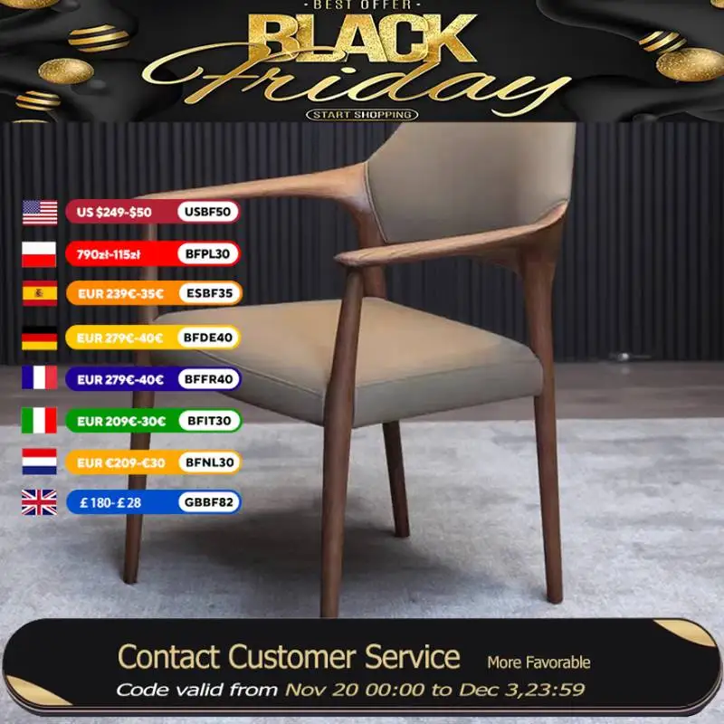 

Wood Legs Armrest Dining Chair Upholstered Retro Armchair Living Room Dining Chair Lounge Relaxing Stuhl Wooden Furniture