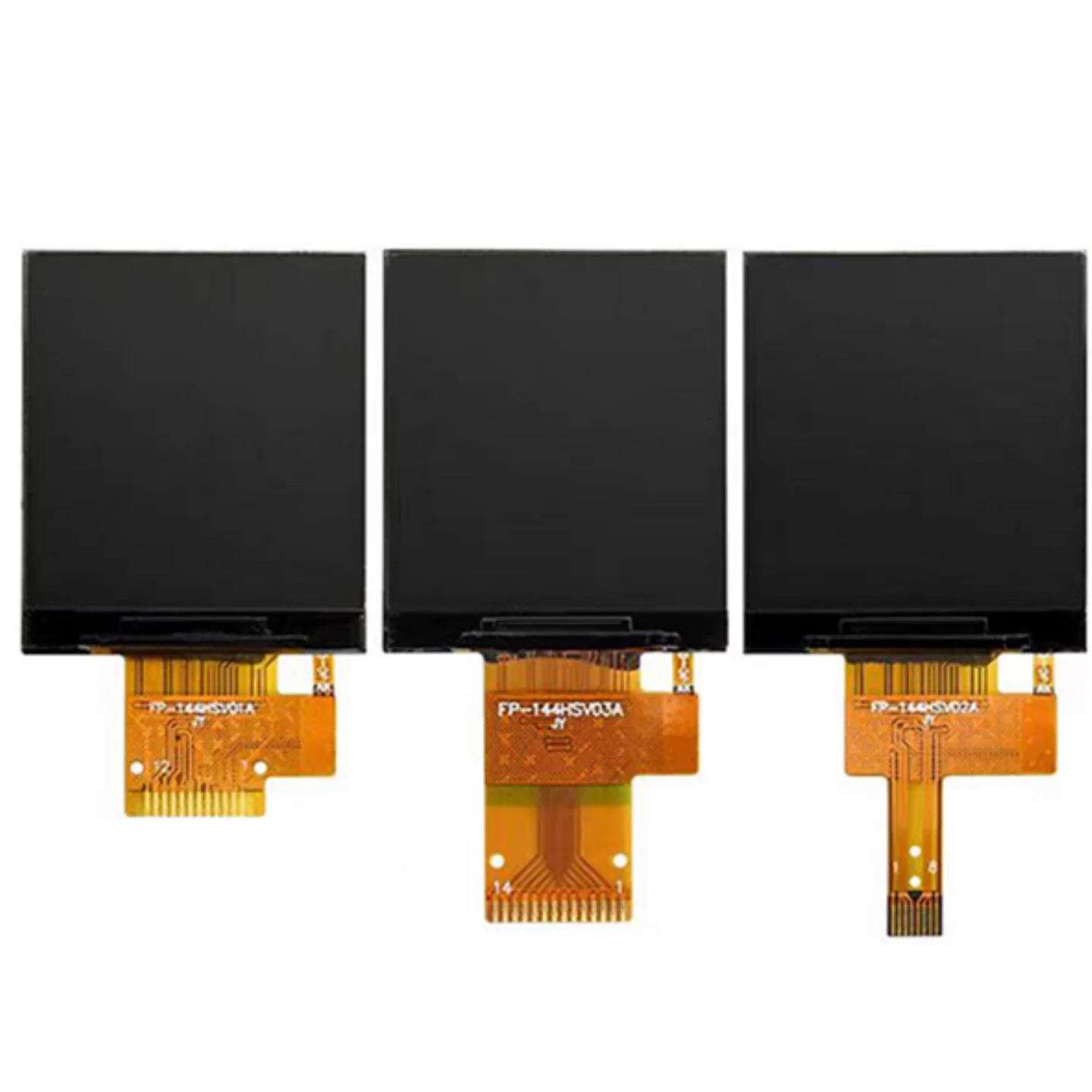 1,44 pulgadas TFT 128*128 pantalla Lcd módulo de color interfaz SPI 8p/10p/12p/ 14p ST7735 control