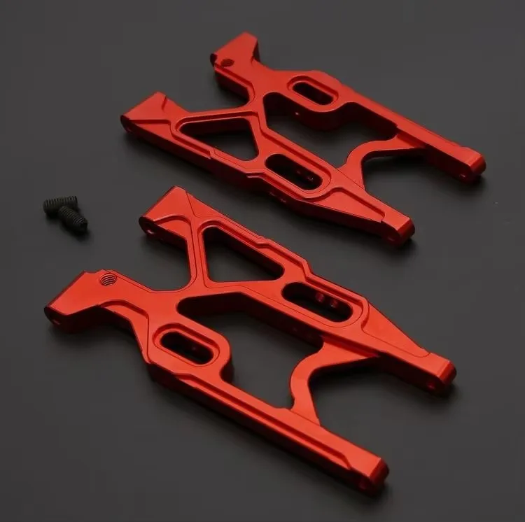 CNC precision machining all metal rear suspension A arms for LOSI 5IVE-T ROVAN ROFUN KM X2