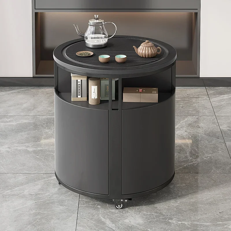 

Комбинированный чайный столик, небольшой бытовой балкон, многофункциональный мобильный чайный автомобиль