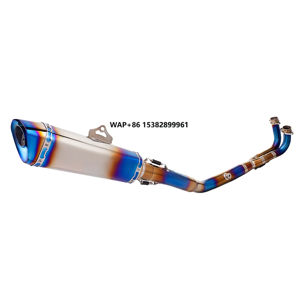 

Новая карбоновая выхлопная труба для мотоциклов YZF R3/R25/MT-03/MT25/MT03 2014-2025, передняя соединительная труба 51 мм