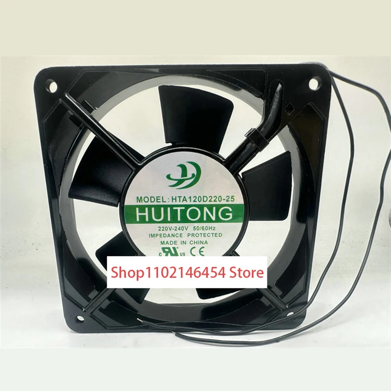 

1 шт. для HUITONG HTA120D220-25 AC 220/240 В 50/60 Гц 120x120x25 мм 2-проводной охлаждающий вентилятор