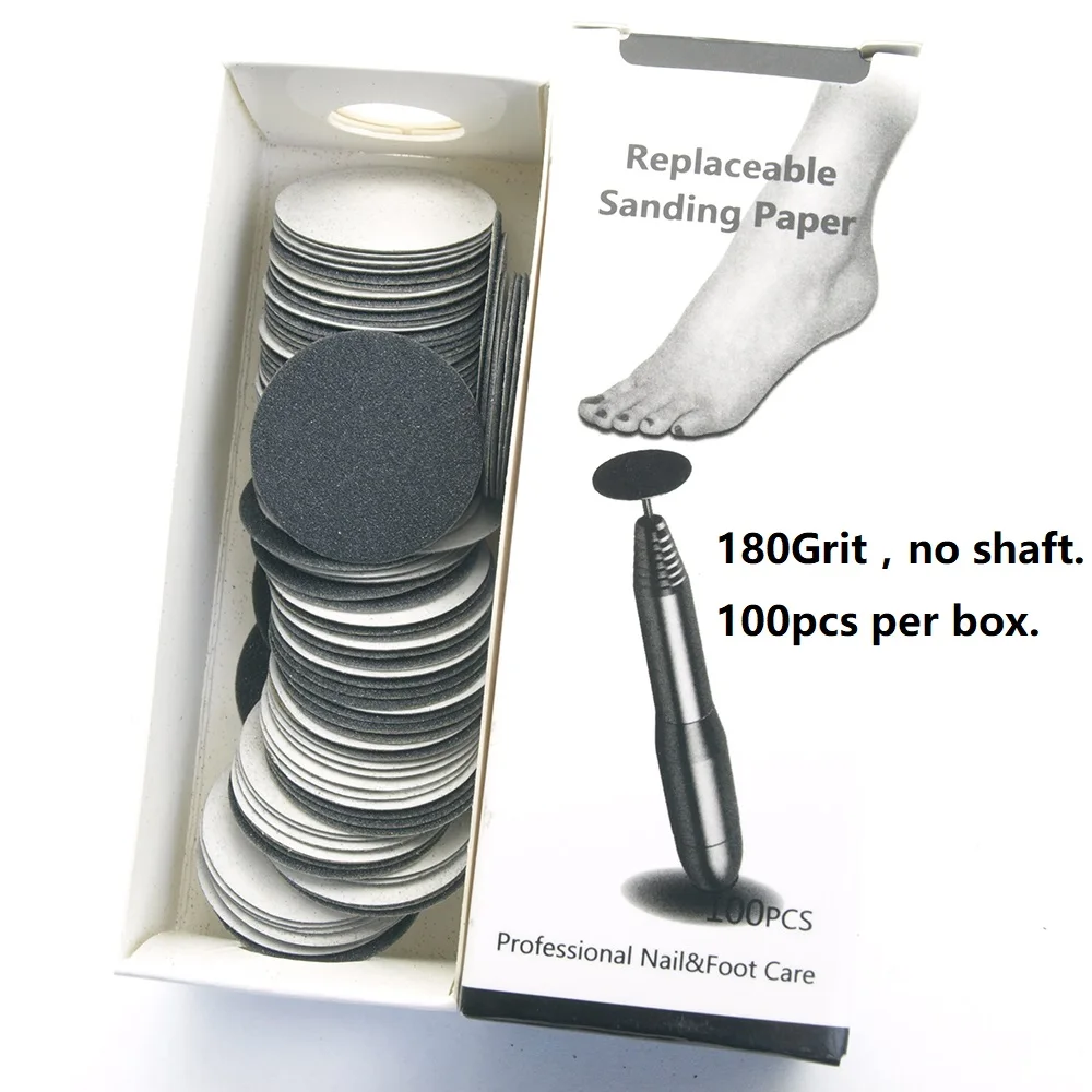 الماس مسمار مثقاب الخشب الرملي الفرقة ورقة الروتاري لدغ القدم عرموش إهاب القاطع باديكير أداة اكسسوارات مطحنة مانيكير قدم ملف #6