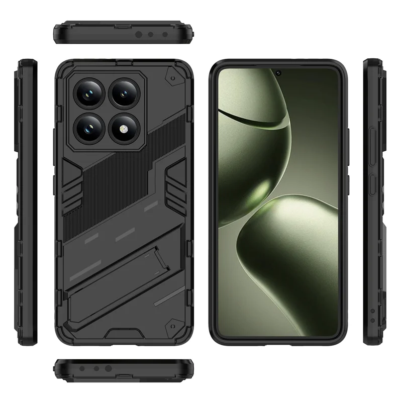 Xiaomi14T Pro Shockproof Armor Phone Case dla Xiaomi 14T Pro 5G Xiomi Mi14T Mi 14 T 2024 Samochodowy magnetyczny uchwyt na tylną obudowę