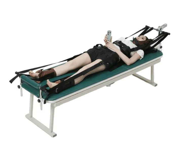 China supply physical therapy physiotherapy rehabilitation table electric traction bed