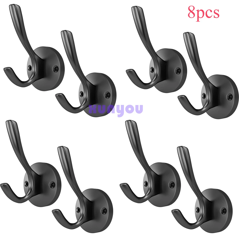 

Matte Black Coat Hooks Black Metal Wall Hooks for Hanging Coat Hat Hook Black Hooks for Wall Hooks for Coats