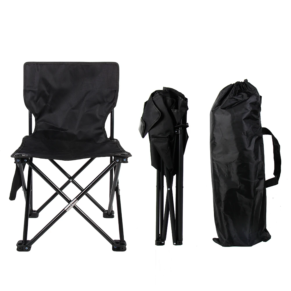 Factory Custom Oxford Fabric Aluminum Alloy Frame Lightweight Foldable Camping Chair Portable Outdoor Folding Seat School Park