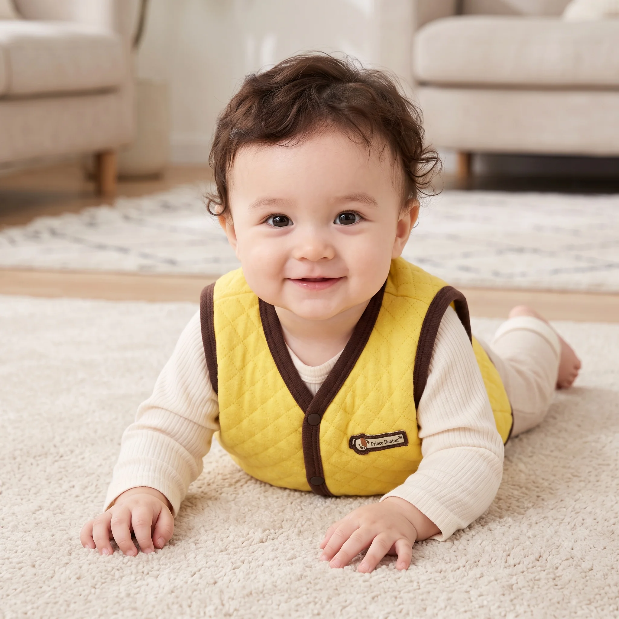 Baby weste aus reiner Baumwolle, Oberbekleidung für Frühling und Herbst, Kinder weste, Mädchen und Jungen, Typ a – Detail 4