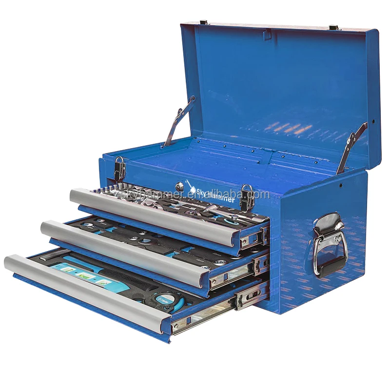 Durable Wall-Mounted Steel Garage Tool Cabinet With Locking Mechanism For Auto Repair Workshop And Tool Storage Organization