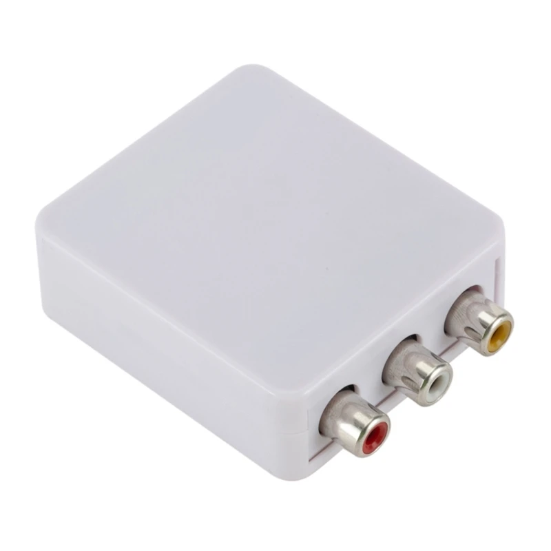 Conversor vídeo RCA para RF conversor adaptador CVBS para gravador vídeo