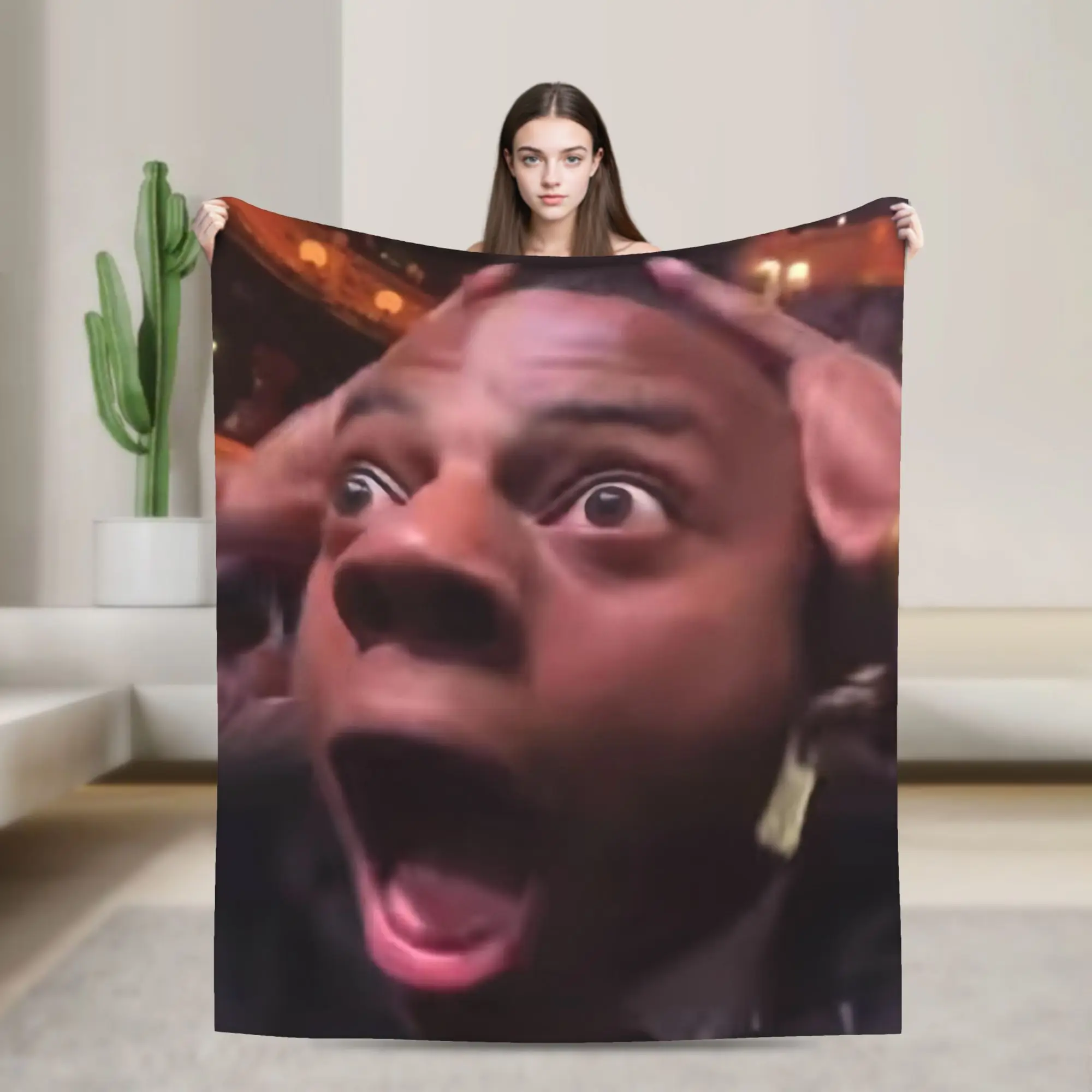 IShowSpeed Funny YouTuber Blankets Fleece Summer Air Conditioning   Thin Throw Blanket for Bedding Couch Plush Thin Quilt
