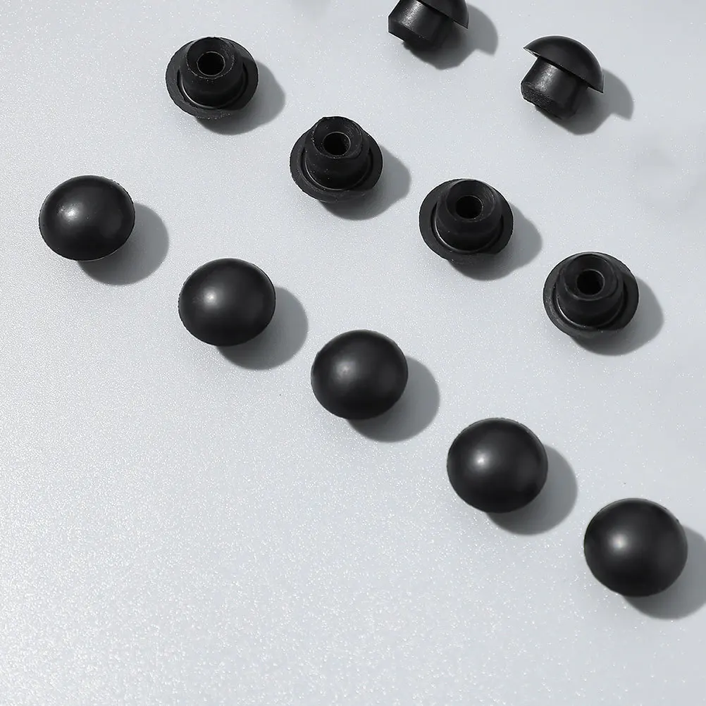 

12Pcs Rubber Floor Jack Oil Filler Plug Bung Easy Install Strong Sealing Hydraulic Jack Replacement Rubber Plug