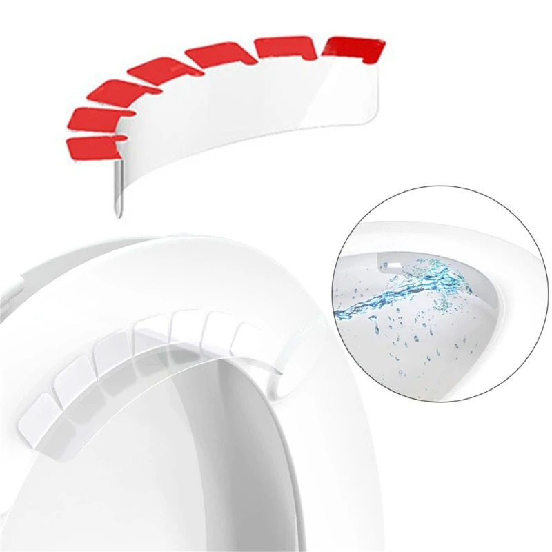 1Pack Urine Barrier for Toilet Seats, Strong Adhesion Urine Deflectors for Any Toilet Shape, Hygienic