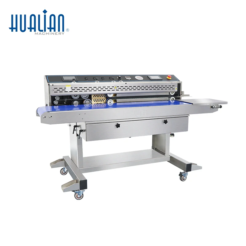 FRP-1120WH HUALIAN Sheet Sucking Machine Match With Inkjet Coding Band Sealer