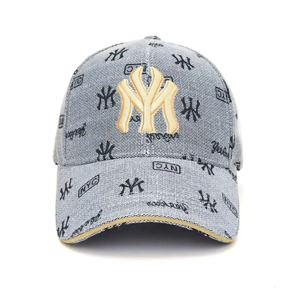 أزياء مطرزة إلكتروني قبعة بيسبول للنساء الرجال الصيف في الهواء الطلق الشمس قبعة بواقٍ للشمس للجنسين قابل للتعديل Snapback قبعة الهيب هوب عادية