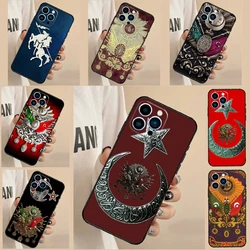 Ottoman Empire Coat Phone Case For iPhone 16 15 11 13 12 14 Pro Max 13 Mini 7 8 14 Plus XS Max X XR Cover