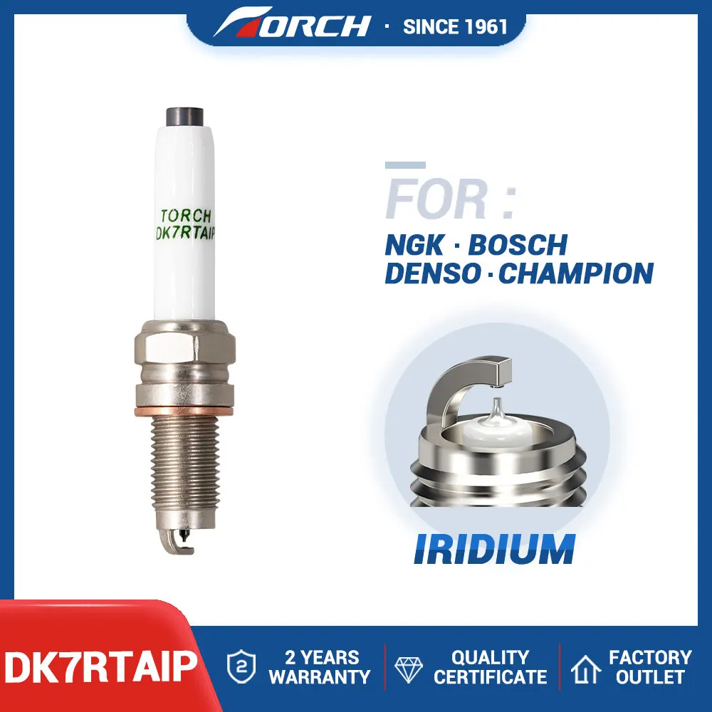 

1PCS Cup Терминал Iridium Платиновый зажим TORCH DK7RTAIP Замена IZKR7B PKER7A8DES PKER7AGS Y6LER02 0241140519