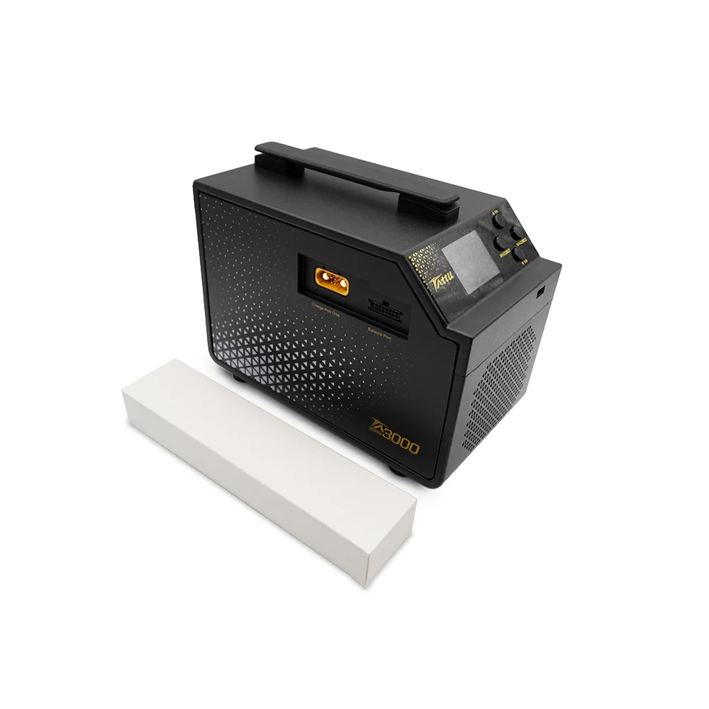 NEW TATTU TA3000 3000W Multifunctional Smart Balancing Charger Dual Channel 6-14S Lipo LiHv High Power for Battery