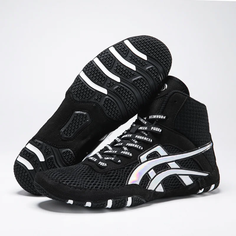 المهنية 2025 جديد الصيف رائجة البيع تنفس جميع حالة للجنسين أحذية مصارعة مقاومة للاهتراء أحذية تدريب الملاكمة جيدة جدا #4