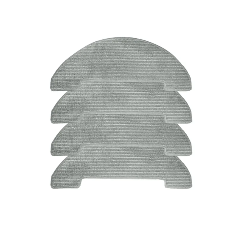 

BABZ-4Pcs Mop Cloths Pad Kits For Xiebro HR1010 Sweeping Robot Vacuum Cleaner Spare Parts Accessories