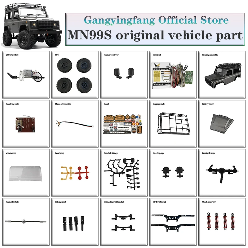 Mn 99S D90 Rc Car S…