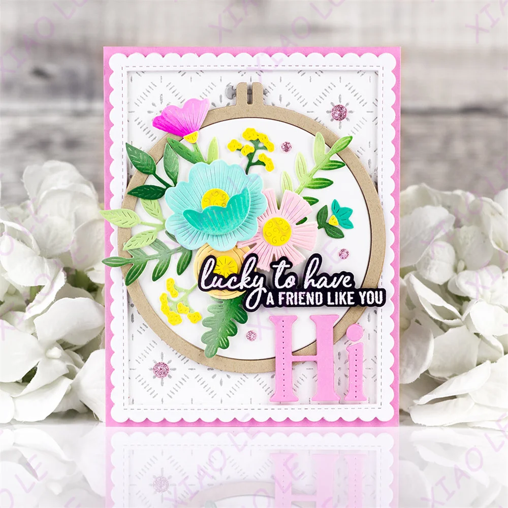New Butterflies In Bloom Four Seasons Metal Cutting Dies Stamps Stencil Hot Foil Scrapbook Diary Decoration Embossing Template