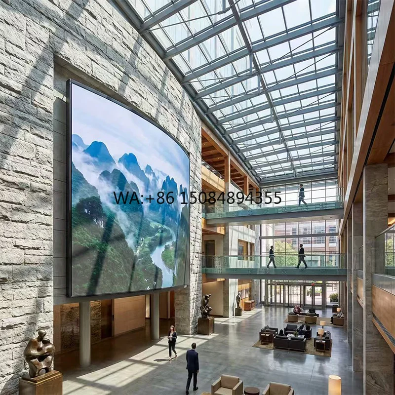 

GOB P1.86/P1.53/P1.25 COB High Brightness Shopping Mall Display LED Screen for Brand Flagship Store LED Wall Video Wall Screen