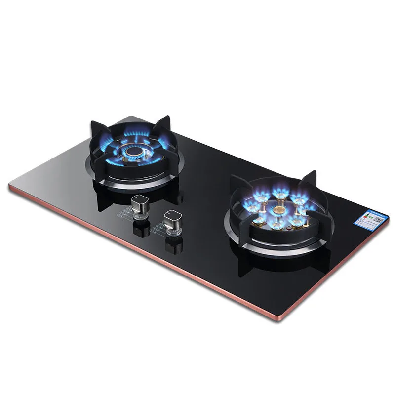 Kompor Gas Portabel Kaca Temper Modern