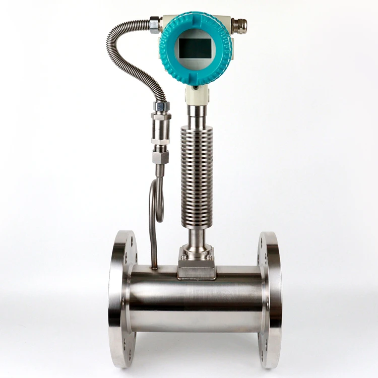 high temperature exhaust gas Steam flow meter DN100 temperature and pressure compensation steam Steam flowmeter