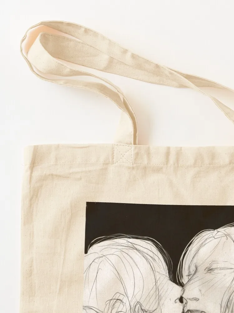 Kiss Tote Bag Canvas bag personalized tote bag reusable grocery bags Women's tote